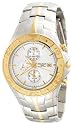 Pulsar Men's Alarm Chronograph Silver Dial Two-Tone Watch #PF3824
