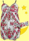 Cosabella Betty Ivory Babydoll & Hot Pant