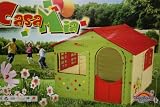 SUPER GROSSES Kinderspielhaus 130 x 110 x 115 cm Kinderhaus Spielhaus