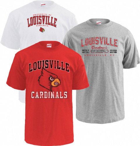 Louisville Cardinals Triple Play Tee 3-Pack