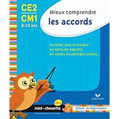 Mini chouette mieux comprendre les accords CE2/CM1 8-10 ans
