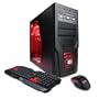 CYBERPOWERPC Gamer Xtreme GXi440 with Intel i5-3470 CPU, 8GB DDR3, NVIDIA GT620 2GB, 1TB HDD, 24x DVD+-RW and Win 8 64-Bit (Red/Black)