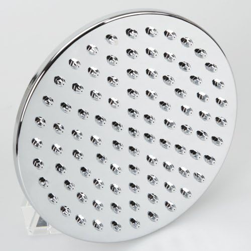 MicroMall(TM) Practical Durable Round Polished Chrome Bath Shower Head Showerhead 7.8 Inch