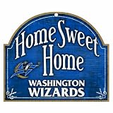 NBA Washington Wizards 11-by-9 Wood Home Sweet Home Sign