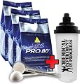 Inko Active Pro 80 Inkospor 3 x 500g Beutel + Chemical Experiment PROTEIN-BAR Shaker + Dosierl�ffel - Gemischt