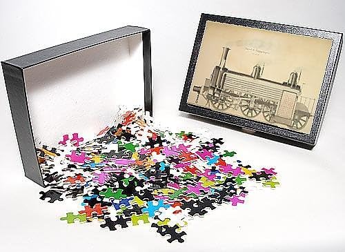 Photo Jigsaw Puzzle of Locomotive luggage engine, longitudinal section