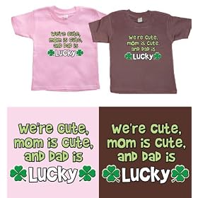 Twin Boy Girl Gift Set, Sizes 12-18 mo thru 4T (Includes 2 t-shirts)