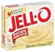 Jell-O Instant Pudding & Pie Filling, Banana Cream, 5.1-Ounce Boxes (Pack of 24)