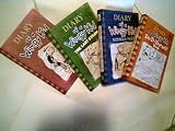 Search : Diary of a Wimpy kid (set) (Complete 4 book set, all 4 books in the jeff kinney wimpy kid series)