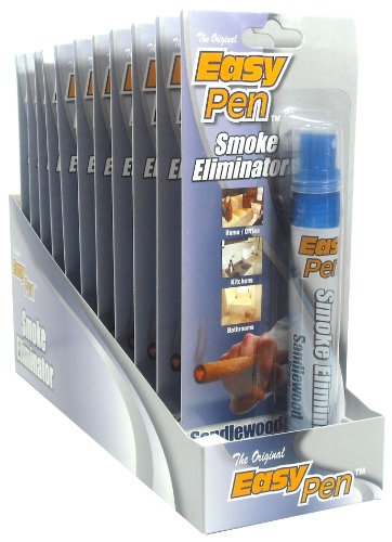 Easy Pen PSE-606-053 'Sandalwood' Smoke Eliminator Pen, (Pack of 12)