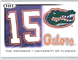 The Program - Florida Gators / Tim Tebow / 2010 Sage HIT Silver Football Card in Protective Screwdown Case