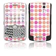 Dots Peach Design Protective Skin Decal Sticker for Blackberry Curve 8300/ 8310/ 8320 Cell Phones