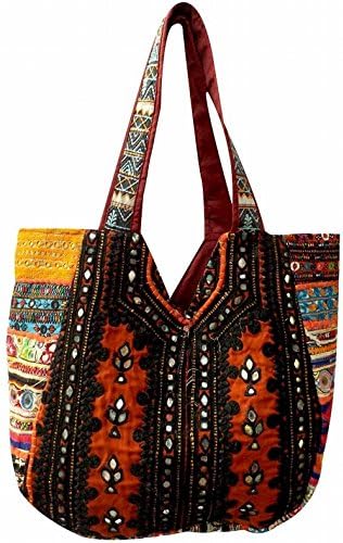 Jaipur Forever Women's Handicrafts Presents Bohemian Vintage Sari At Amazing Prices 56Cm*40Cm Antique Color