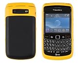 Hard 2-Tone Snap Case for BlackBerry Bold 9700 - Yellow