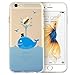 ESR Case for iPhone 6/6s Plus, Soft Gel TPU Silicone Case Clear with Design Cute Cartoon Slim Fit Ultra Thin Protective Cover for 5.5