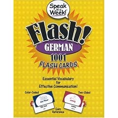 Speak in a Week Flash! German: 1001 Flash Cards (German Edition)