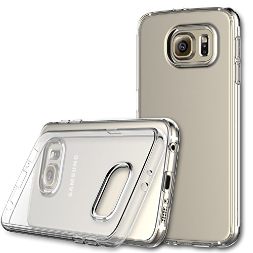 S6 case, jetech® samsung galaxy s6 case cover soft cle…