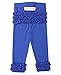 RuffleButts® Infant / Toddler Girls Solid Everyday Leggings w/ Ruffles