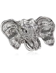 Yochi Antique Baby Elephant Adjustable Ring