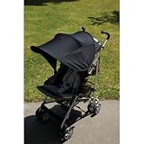 Sunshine Kids Shade Maker Canopy For Strollers, Black
