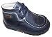 HW09 Naturino Rain Step Kinder Schuhe Schnürer gefüttert und gewaxt Modell "YBBS" Blau oder Braun