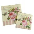 Jardin Roses French Rose Design Napkins