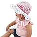Millymook Girls Reversible Cotton Sun Hat Rosie Posy Floppy Hat, UPF50+