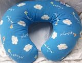 Boppy Nursing and Infant Support Pillow, Blue Kites and Clouds Pattern