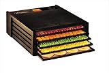 Excalibur 2500 Food Dehydrator - 5 Tray - Black - Food Dryer Kitchen Appliance - Food Storage & More