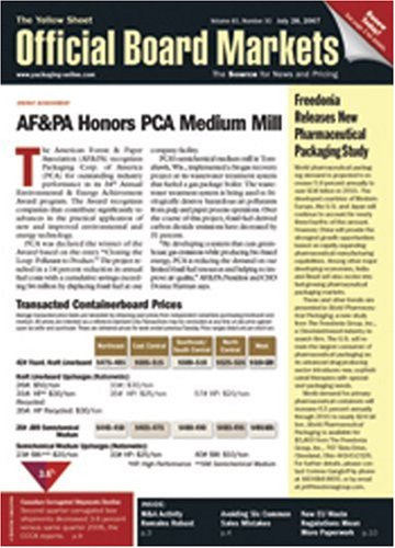Official Board Markets - the Yellow Sheet