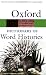 The Oxford Dictionary of Word Histories (Oxford Paperback Reference)