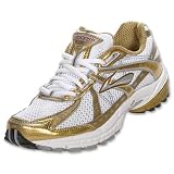 Brooks Adrenaline GTS 10 Womens Running Shoes -White/Gold/Silver 120064 1B 713