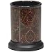 Allure Home Creations Persia Burgundy Decal Ceramic with Metal Base Tumbler