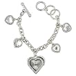 Xhilaration&reg; Heart Charm Watch Bracelet