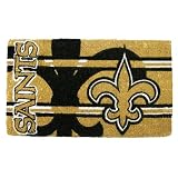New Orleans Saints NFL Bleached Welcome Mat Doormat