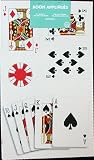 Playing Card Wall Appliques - Cards and Poker Chips