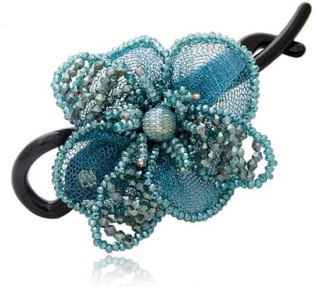 T400 Hair Wedding Headdress Austria Crystal Flowers Kam Year Eight Clamp Cross Clamping Travel Jewelry Gifts