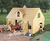 Deluxe Wood Barn with Cupola 