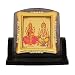 Leganza Ganesh Laxmi Car Dashboard Idol in Glass with Black base RS.365.00