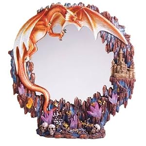 Dragon Light Up Mirror