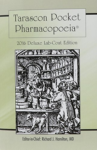tarascon pocket pharmacopoeia 2016 deluxe lab coat edition