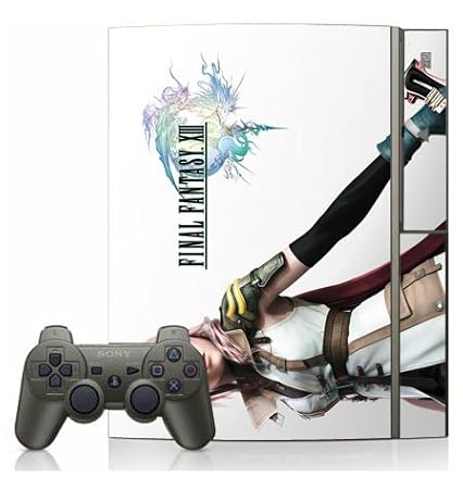 Final Fantasy XIII 13 Limited Edition Skin for Sony Playstation 3 Console