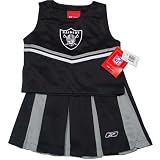 Oakland Raiders NFL Kids 2pc Tank Cheerleader Halloween Costume 5-6