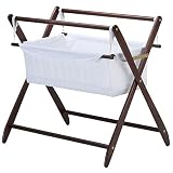 Cariboo Gentle Motions Bassinet In Mahogany