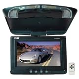 Pyle PLVWR850 8.5-Inch High Resolution T Feet Flip Down Roof Mount Monitor and IR Transmitter