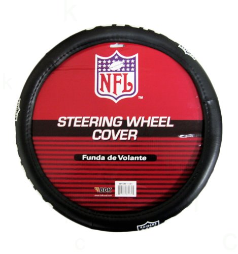 NFL Comfort Grip Steering Wheel Cover - Oakland Raiders