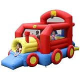 Duplay Bouncy Train Inflatable Play Bouncer 9054
