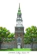 Dartmouth College Lithograph 14x10 Unframed Lithograph
