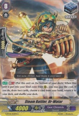 Cardfight!! Vanguard TCG - Steam Battler, Ur-watal (G-BT05/103EN) - G Booster Set 5: Moonlit Dragonfang
