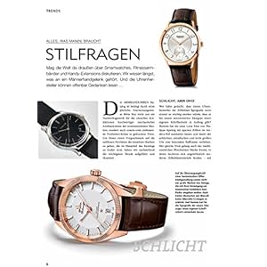 Armbanduhren Katalog 2015